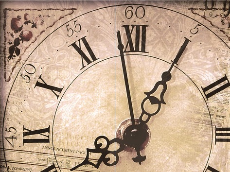 Плитка Clock Панно P2-1D176 40х30 (из 2-х пл.) от ДЕЛЬТА КЕРАМИКА
