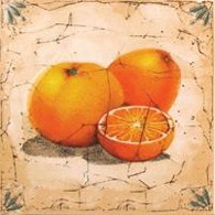 Плитка Гурман Декор апельсин (D-493) 16,5х16,5 от Сокол