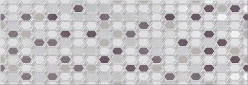  Malwiya Декор Grey Geometria 24,2x70 от ELETTO CERAMICA