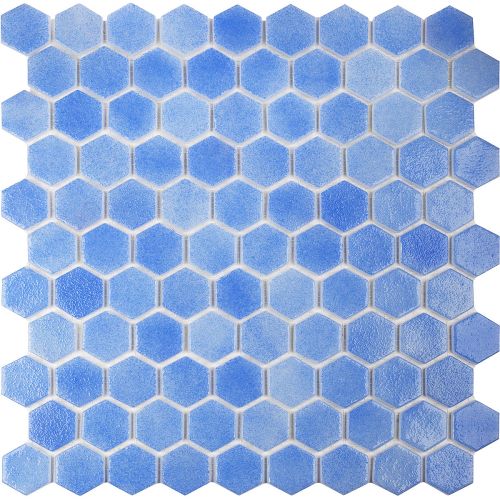  Hexagon Colors 110 31.7x.30.7 стеклянная мозаика от VIDREPUR
